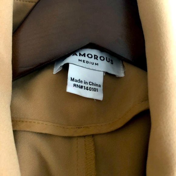 🍁 Glamorous Chic Waterfall Tan🍁 Long Jacket Like New 🍁 - Picture 8 of 16